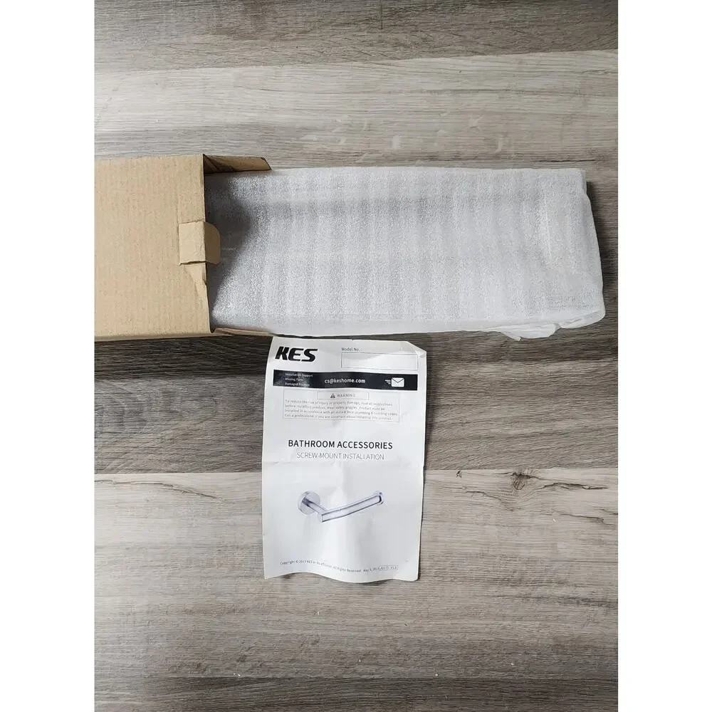 NEW IN BOX! KES Modern Towel Bar Holder with Double Rod 23 Inch Brushed Nickel